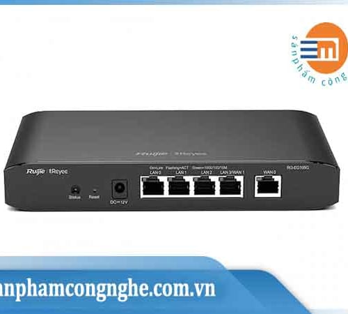 Thiết bị mạng Smart Gateway RUIJIE RG-EG105G-P tích hơp cấp nguồn PoE