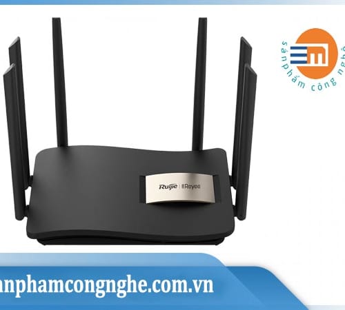 Cục phát wifi không dây Ruijie Reyee RG-EW1200G PRO tốc độ 1267Mbps, 3 cổng LAN, 2 băng tần 2.4GHz, 5GHz